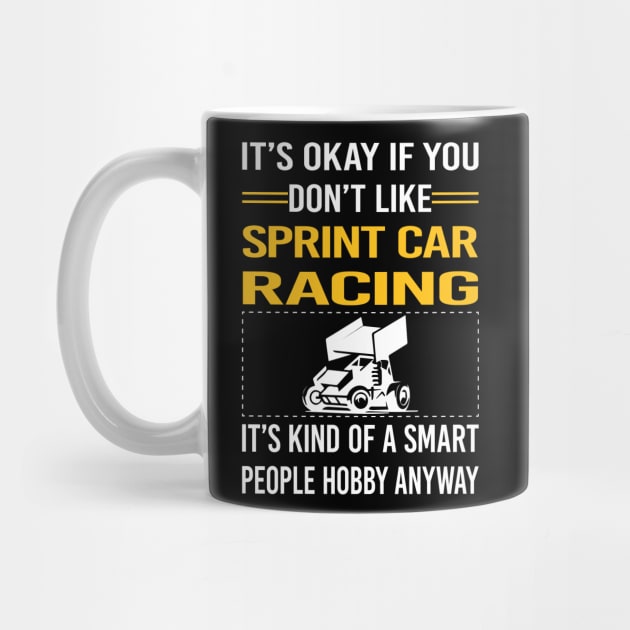 Funny Smart People Sprint Car Cars Racing by relativeshrimp